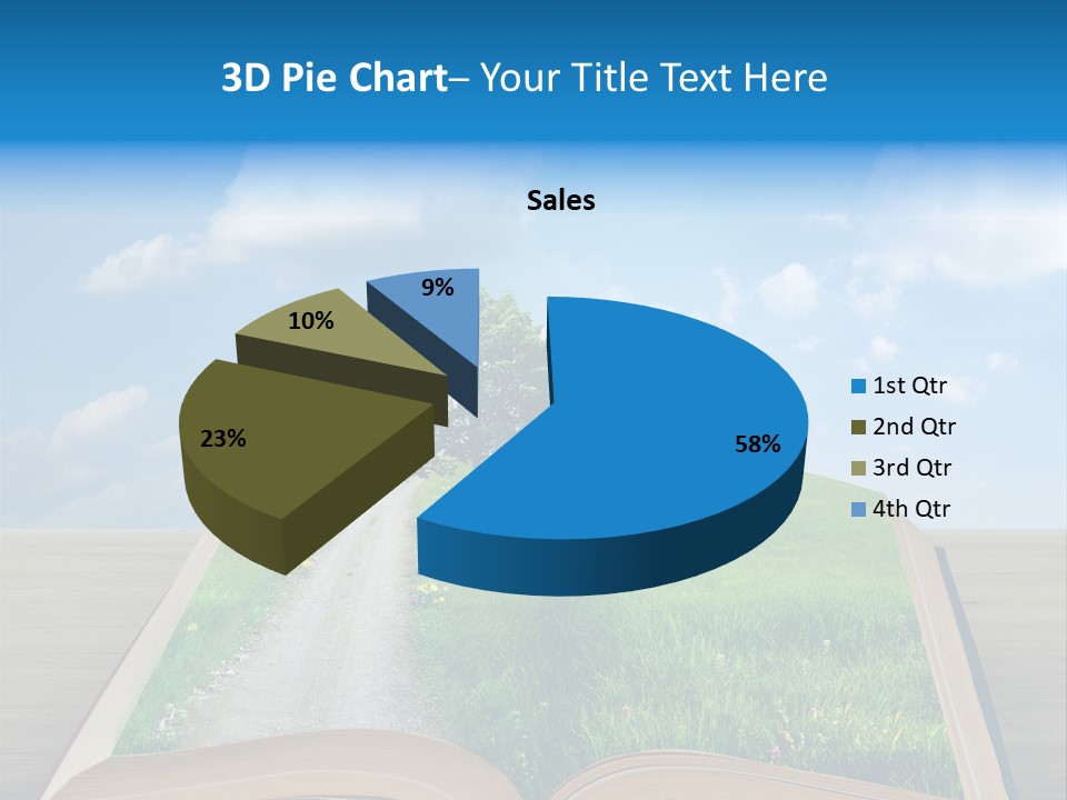 Background Story Literature PowerPoint Template