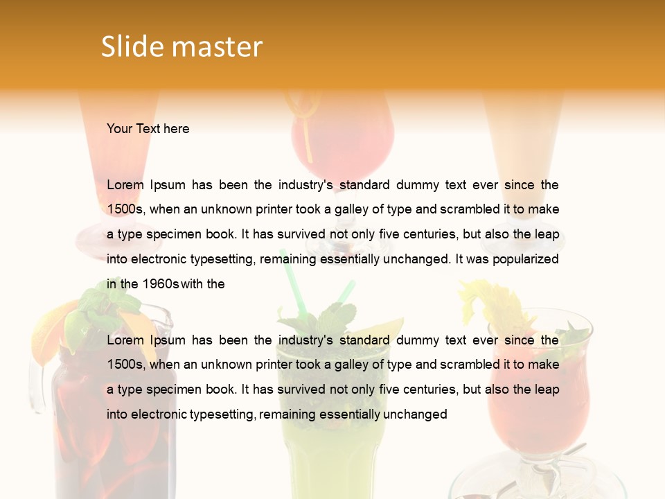 Mint Cosmopolitan Freshness PowerPoint Template