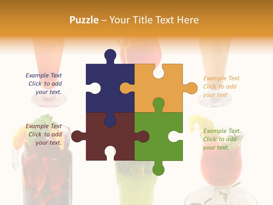 Mint Cosmopolitan Freshness PowerPoint Template