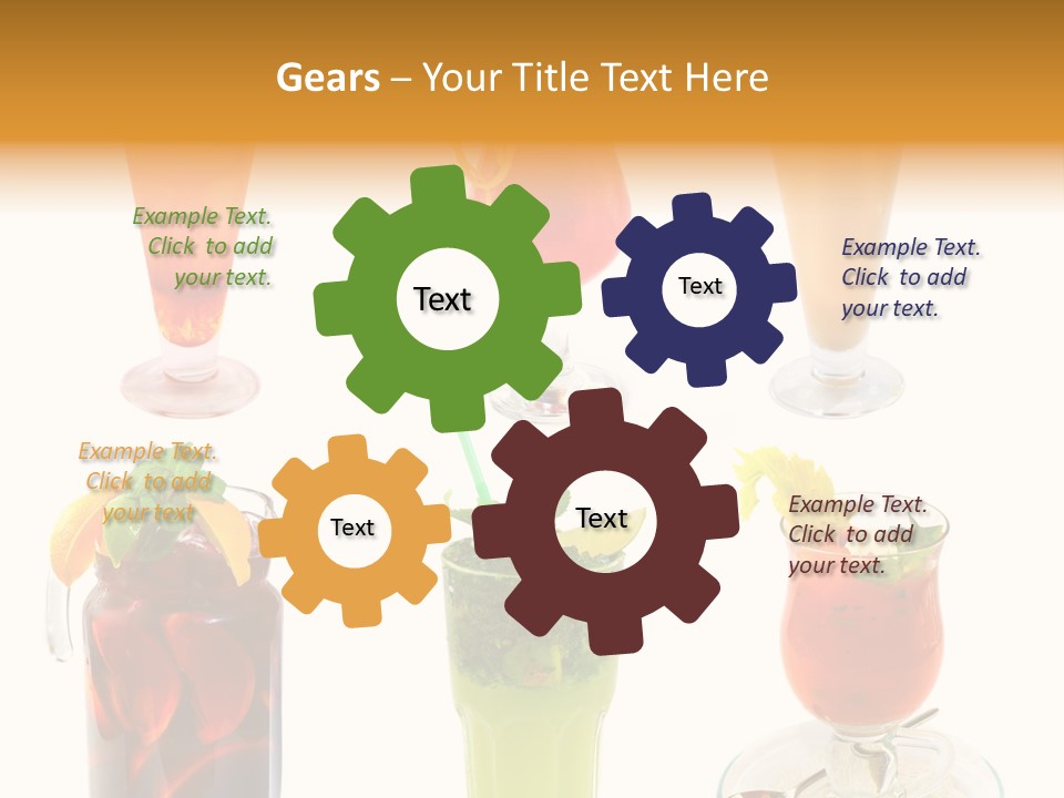 Mint Cosmopolitan Freshness PowerPoint Template