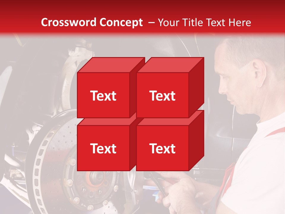 Auto Instrument Overall PowerPoint Template