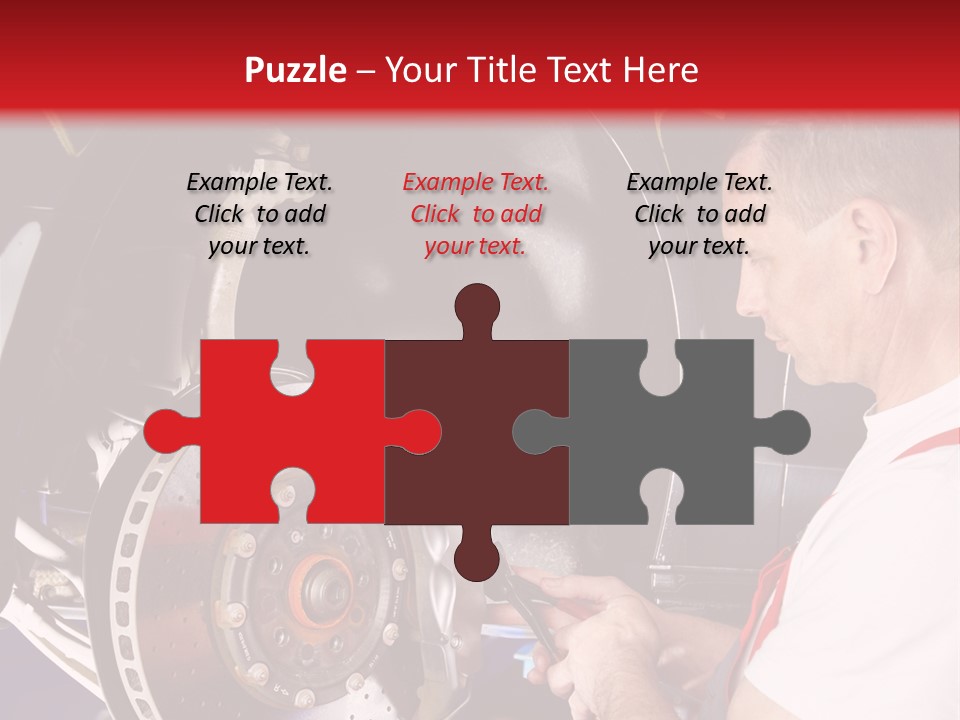 Auto Instrument Overall PowerPoint Template