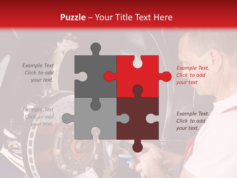 Auto Instrument Overall PowerPoint Template