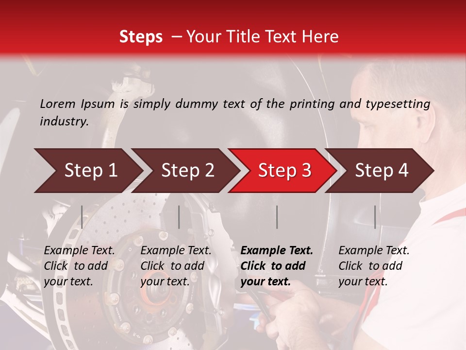 Auto Instrument Overall PowerPoint Template