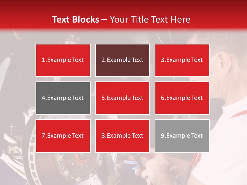 Auto Instrument Overall PowerPoint Template