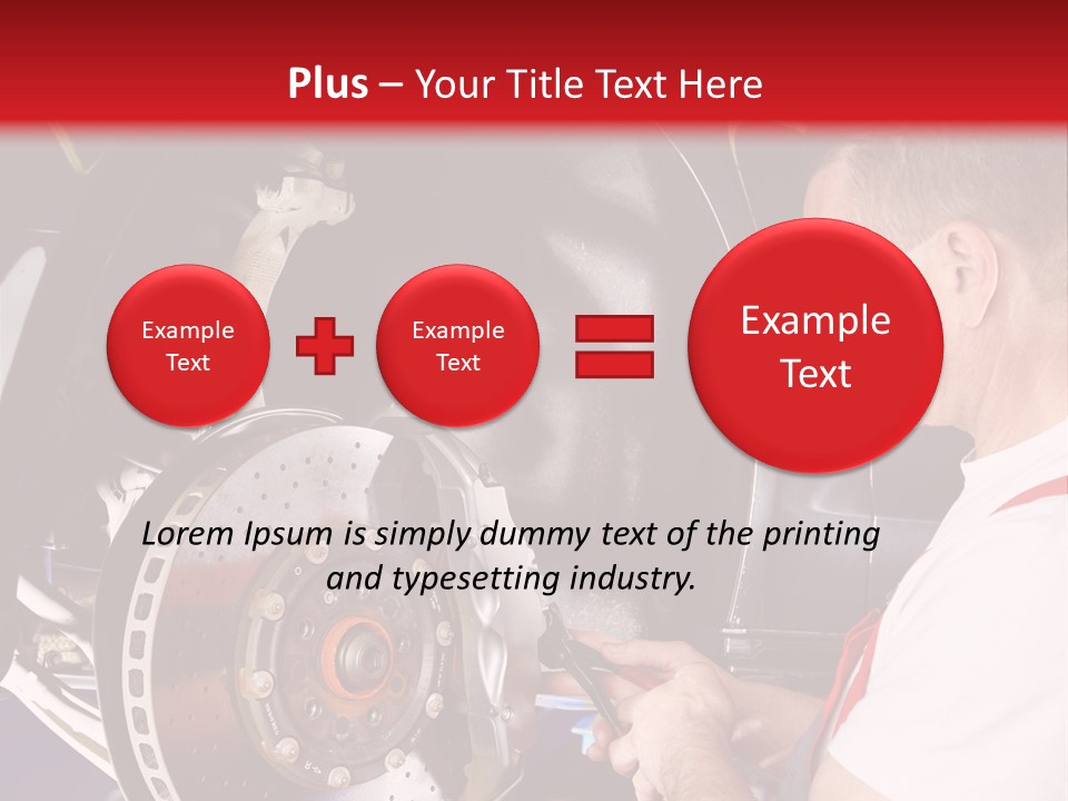 Auto Instrument Overall PowerPoint Template