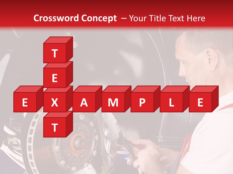 Auto Instrument Overall PowerPoint Template