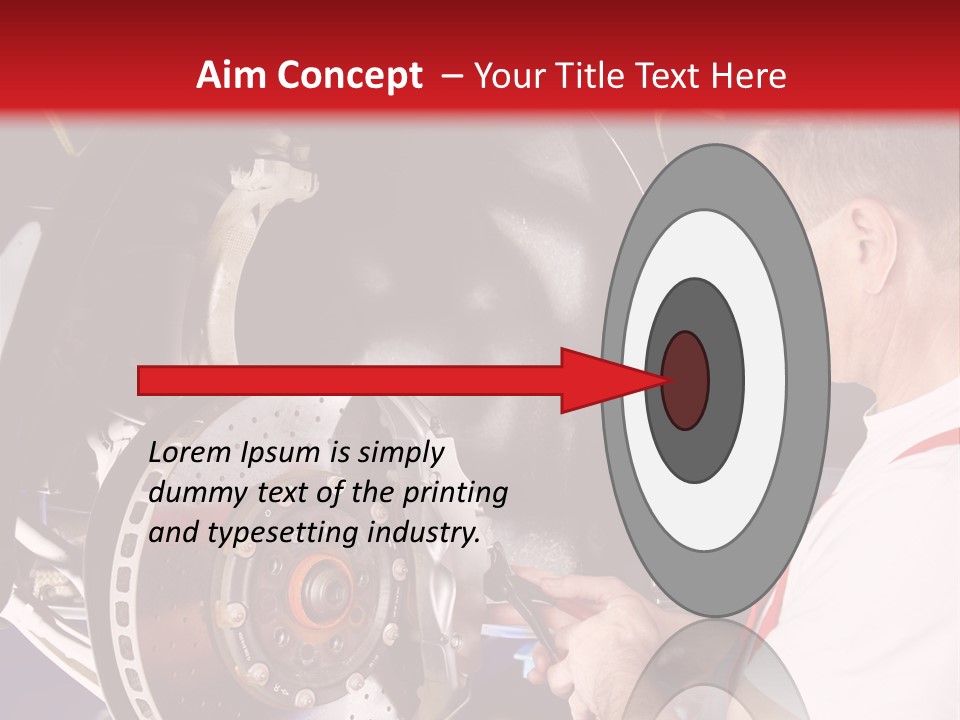 Auto Instrument Overall PowerPoint Template