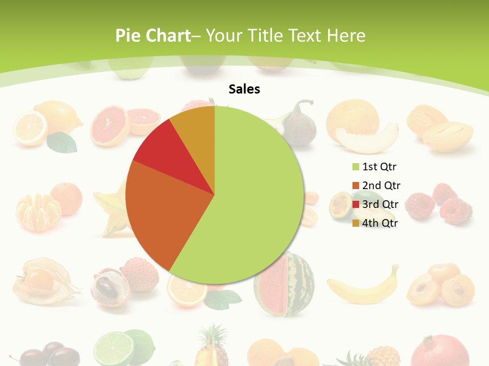 Apple Collage Pineapple PowerPoint Template