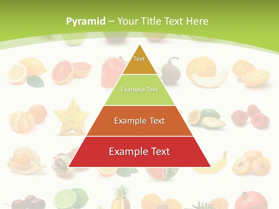 Apple Collage Pineapple PowerPoint Template