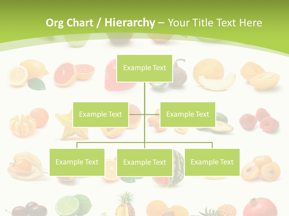 Apple Collage Pineapple PowerPoint Template