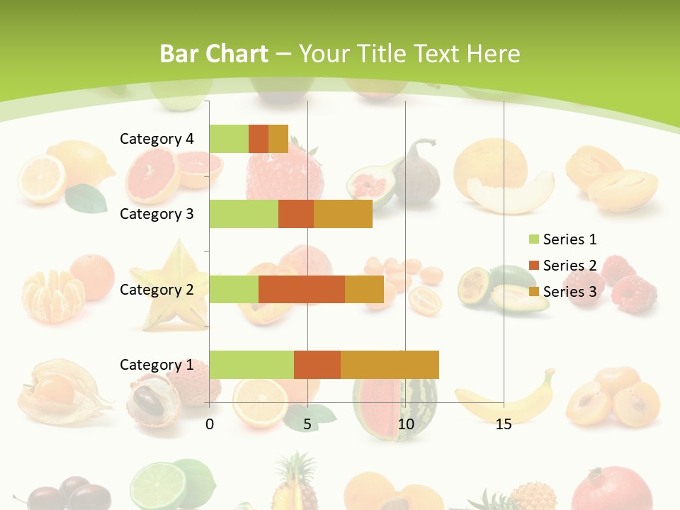 Apple Collage Pineapple PowerPoint Template