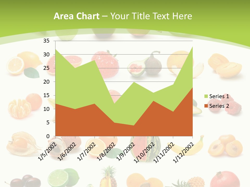 Apple Collage Pineapple PowerPoint Template