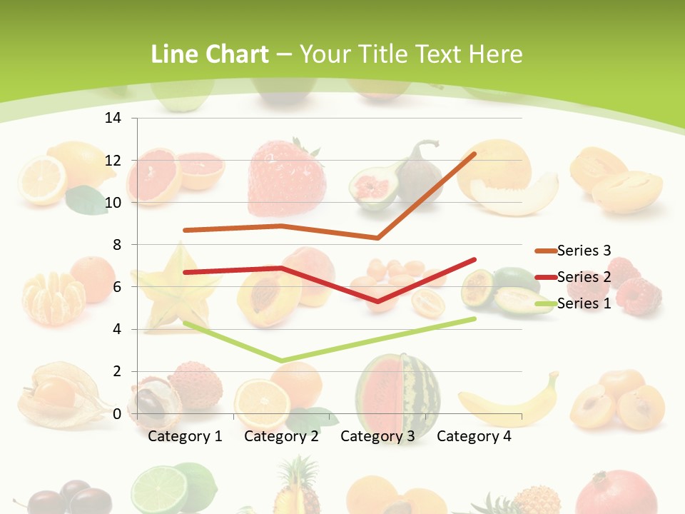 Apple Collage Pineapple PowerPoint Template