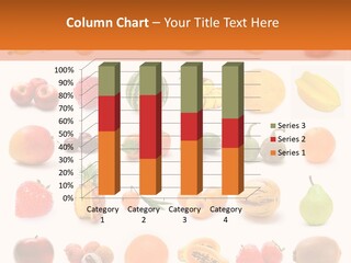 Lemon Apple Ananas PowerPoint Template