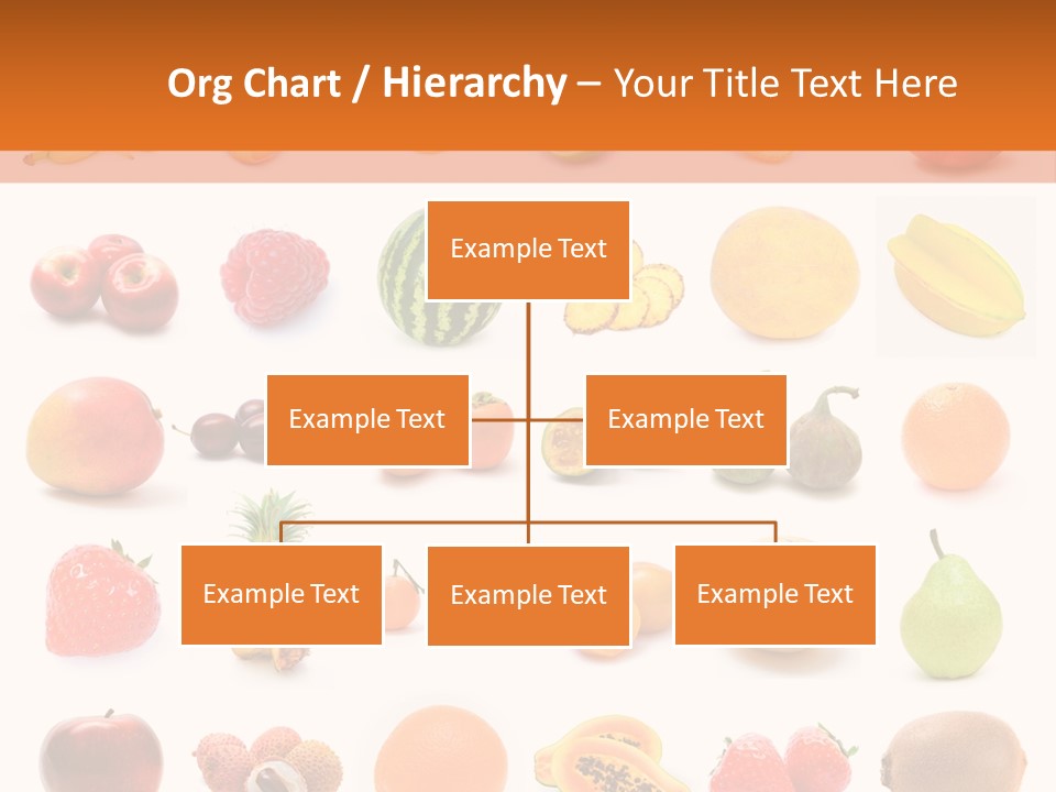 Lemon Apple Ananas PowerPoint Template