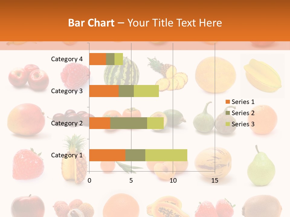 Lemon Apple Ananas PowerPoint Template