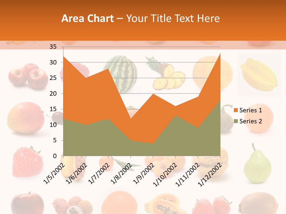 Lemon Apple Ananas PowerPoint Template