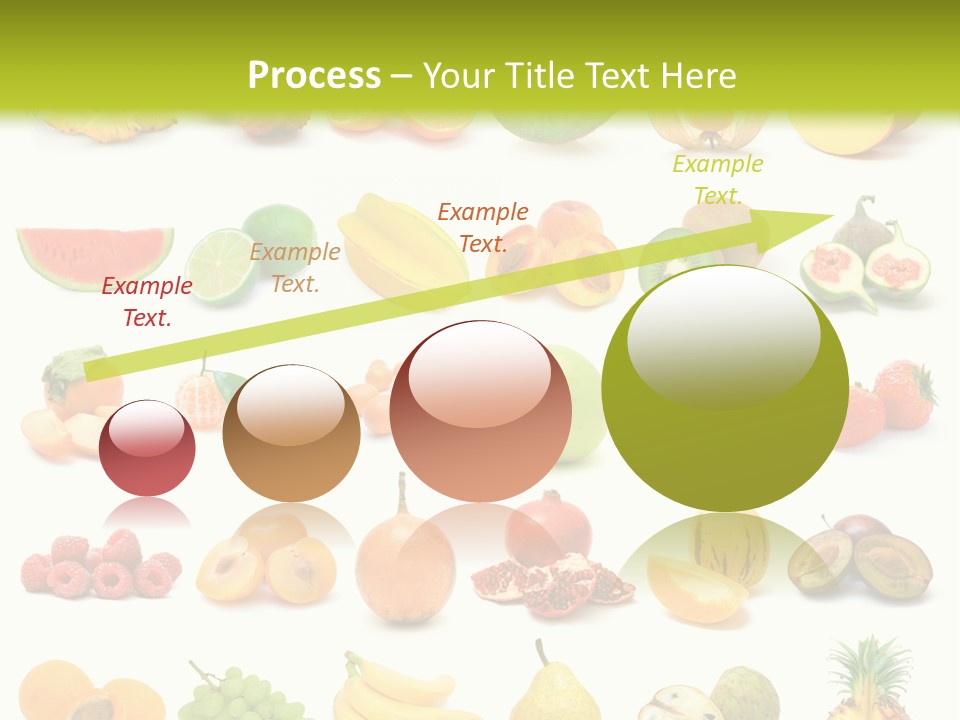 Water Kiwi Ananas PowerPoint Template