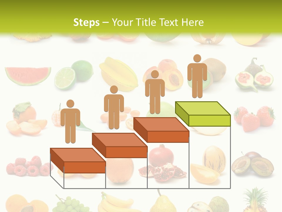 Water Kiwi Ananas PowerPoint Template