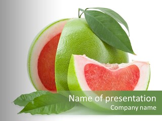 Food Healthy Sweet PowerPoint Template