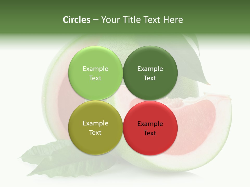 Food Healthy Sweet PowerPoint Template