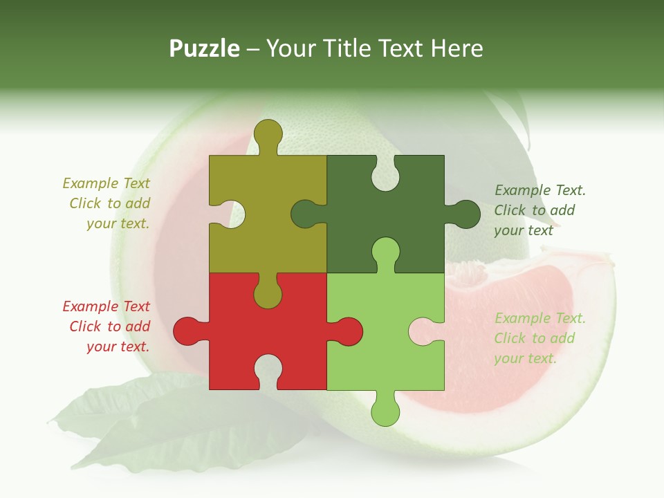 Food Healthy Sweet PowerPoint Template