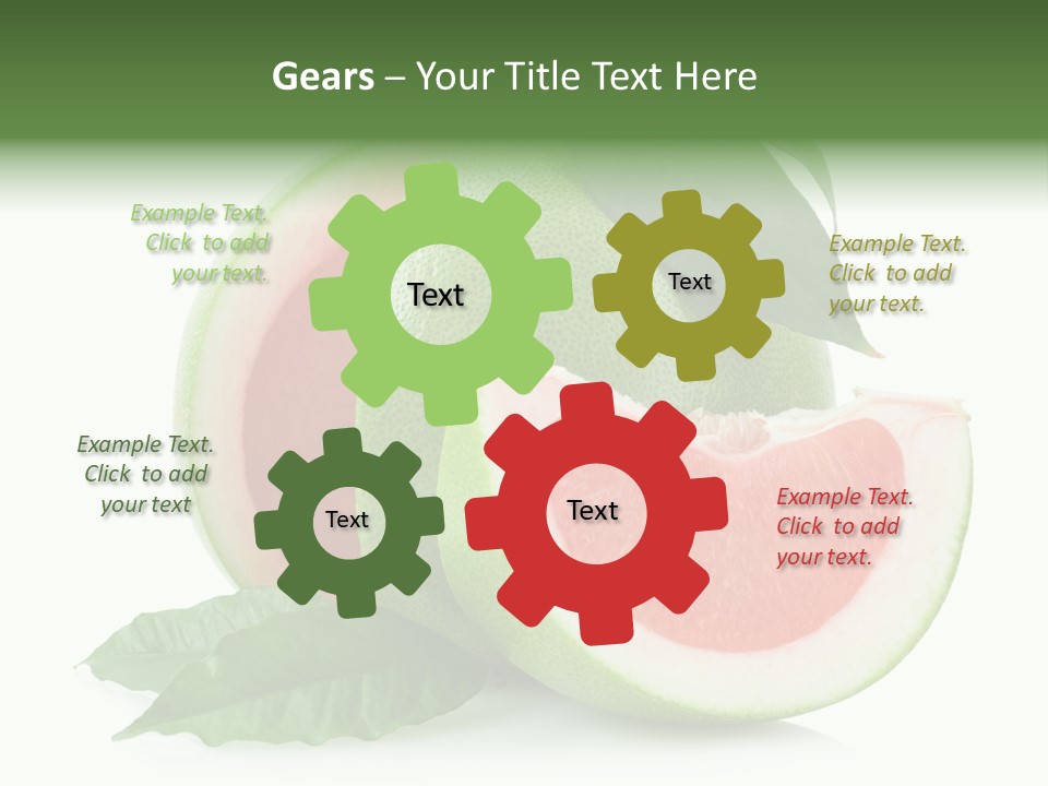 Food Healthy Sweet PowerPoint Template
