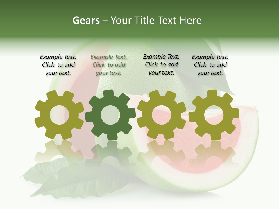 Food Healthy Sweet PowerPoint Template