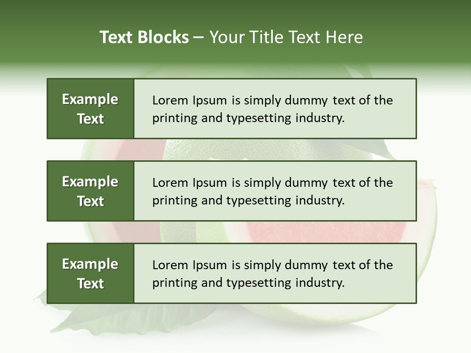 Food Healthy Sweet PowerPoint Template