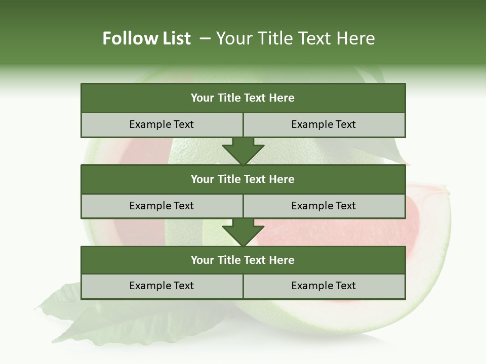 Food Healthy Sweet PowerPoint Template