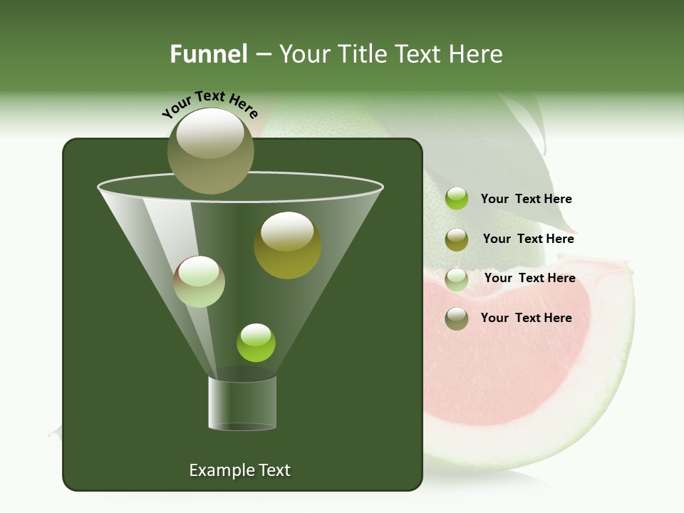 Food Healthy Sweet PowerPoint Template