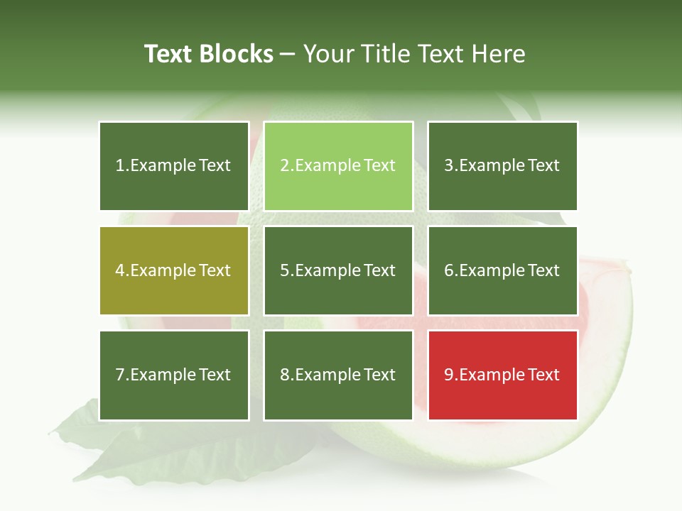 Food Healthy Sweet PowerPoint Template