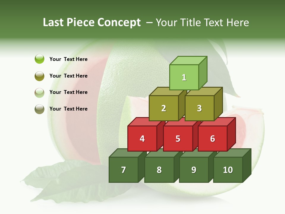 Food Healthy Sweet PowerPoint Template