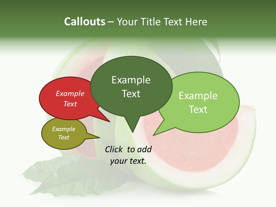 Food Healthy Sweet PowerPoint Template