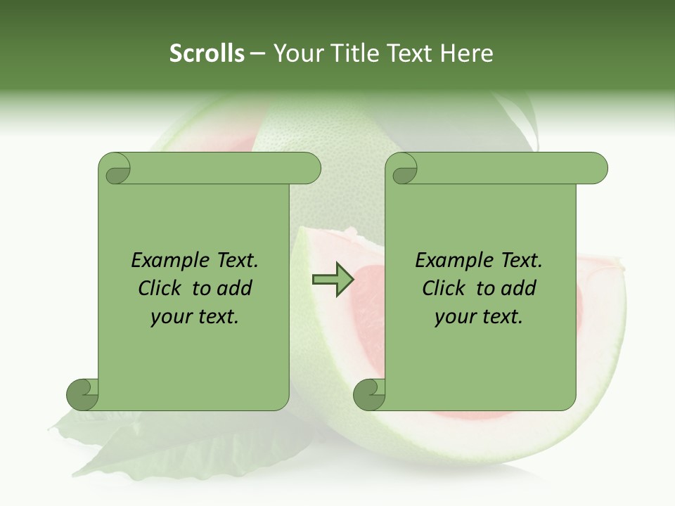Food Healthy Sweet PowerPoint Template