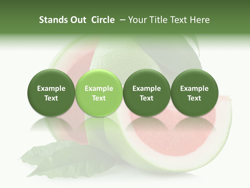 Food Healthy Sweet PowerPoint Template