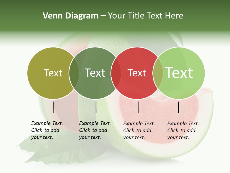 Food Healthy Sweet PowerPoint Template