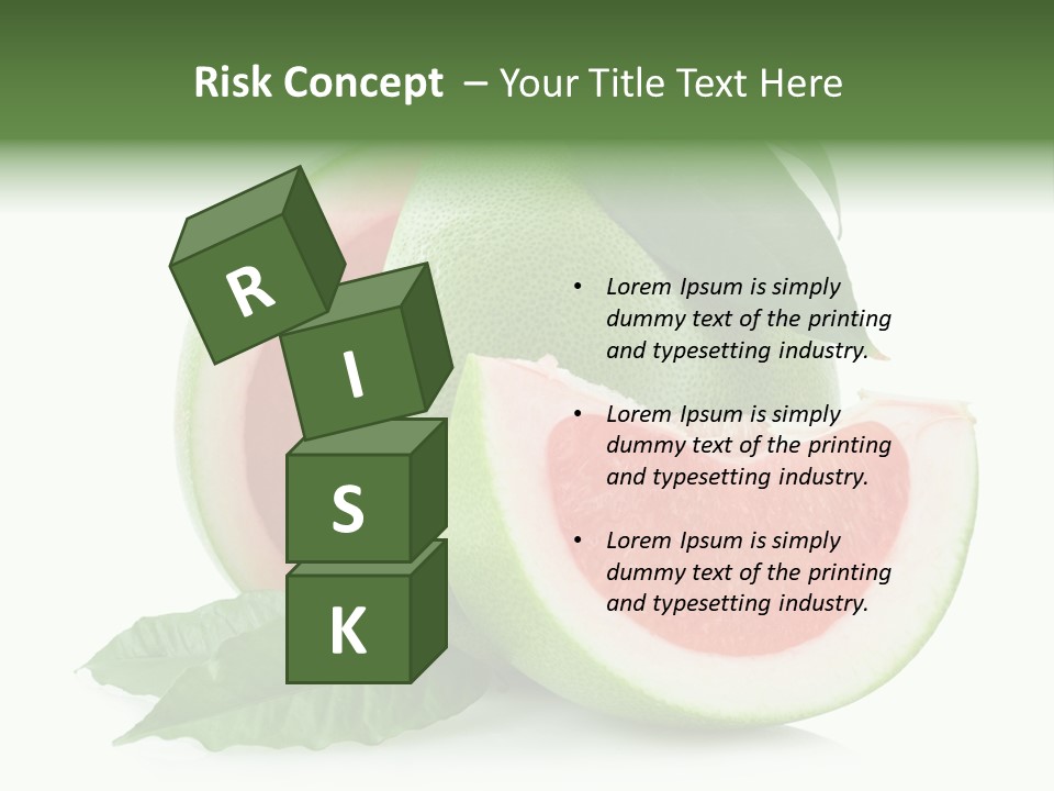 Food Healthy Sweet PowerPoint Template