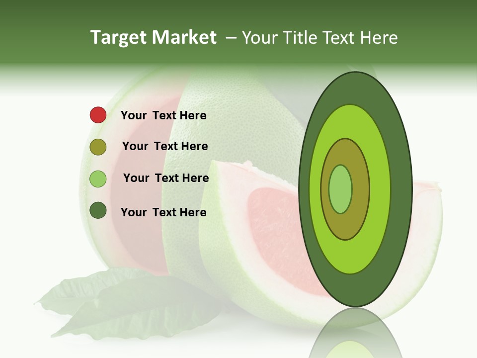 Food Healthy Sweet PowerPoint Template