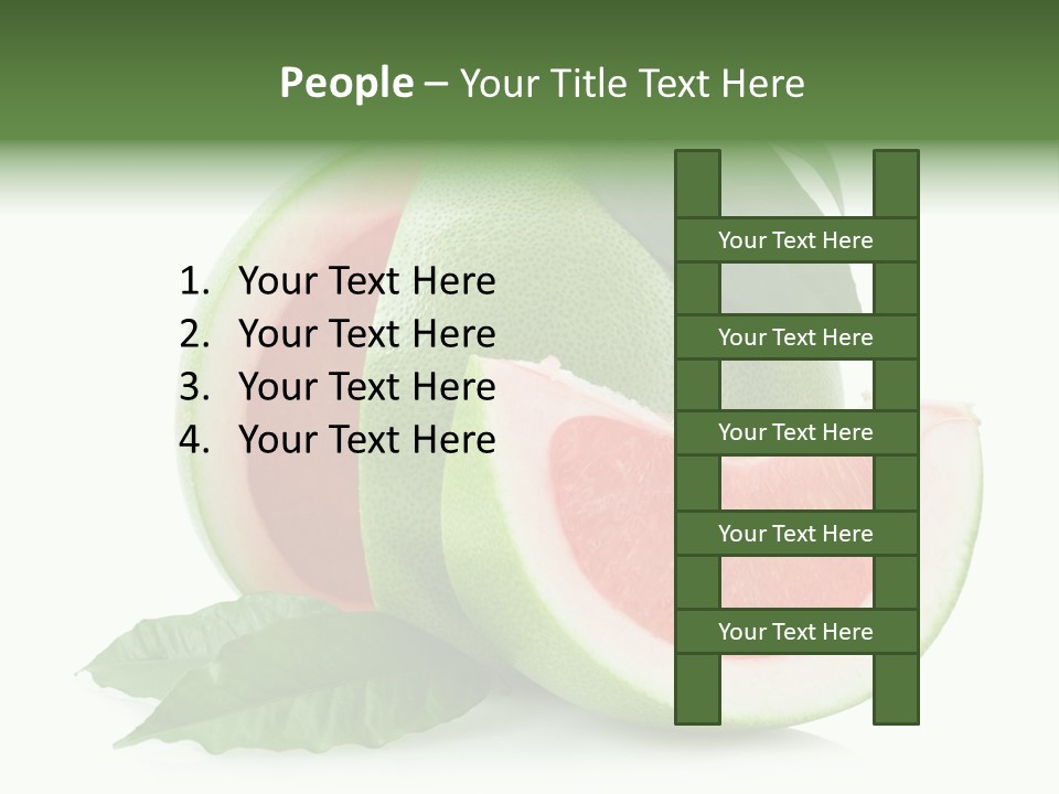 Food Healthy Sweet PowerPoint Template