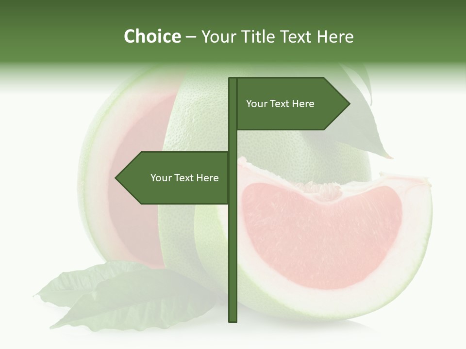 Food Healthy Sweet PowerPoint Template