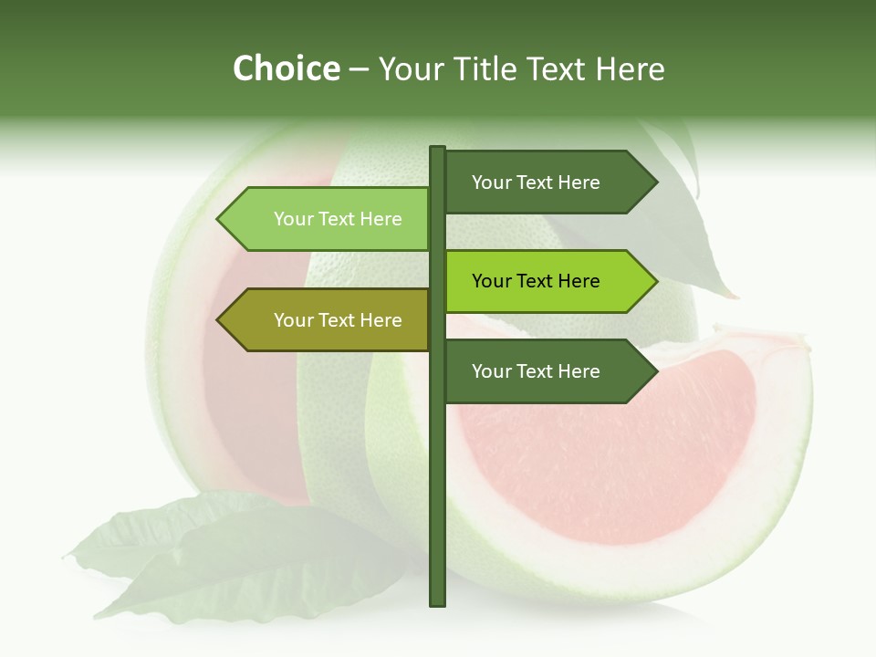 Food Healthy Sweet PowerPoint Template