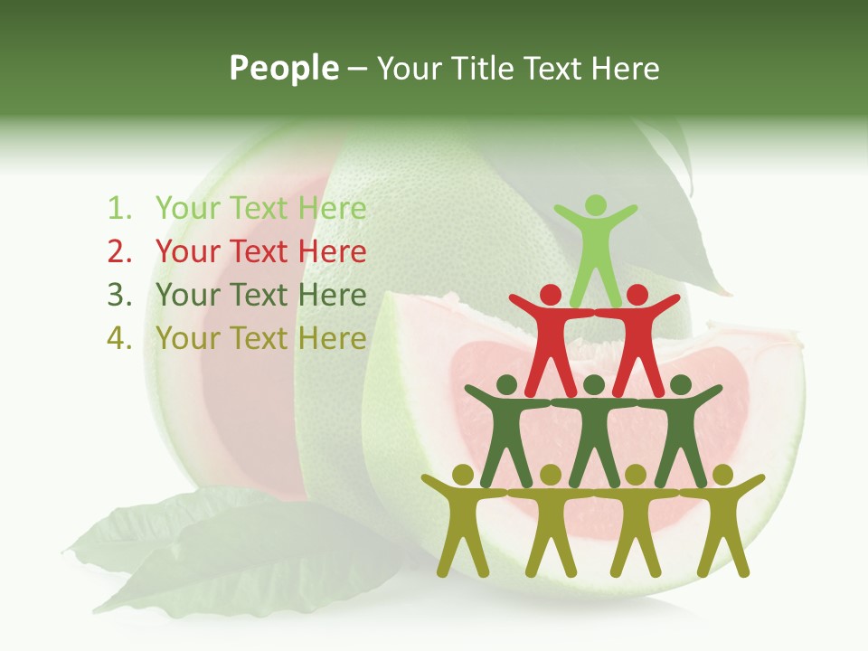 Food Healthy Sweet PowerPoint Template