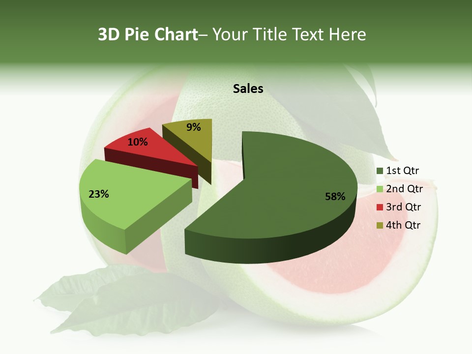 Food Healthy Sweet PowerPoint Template
