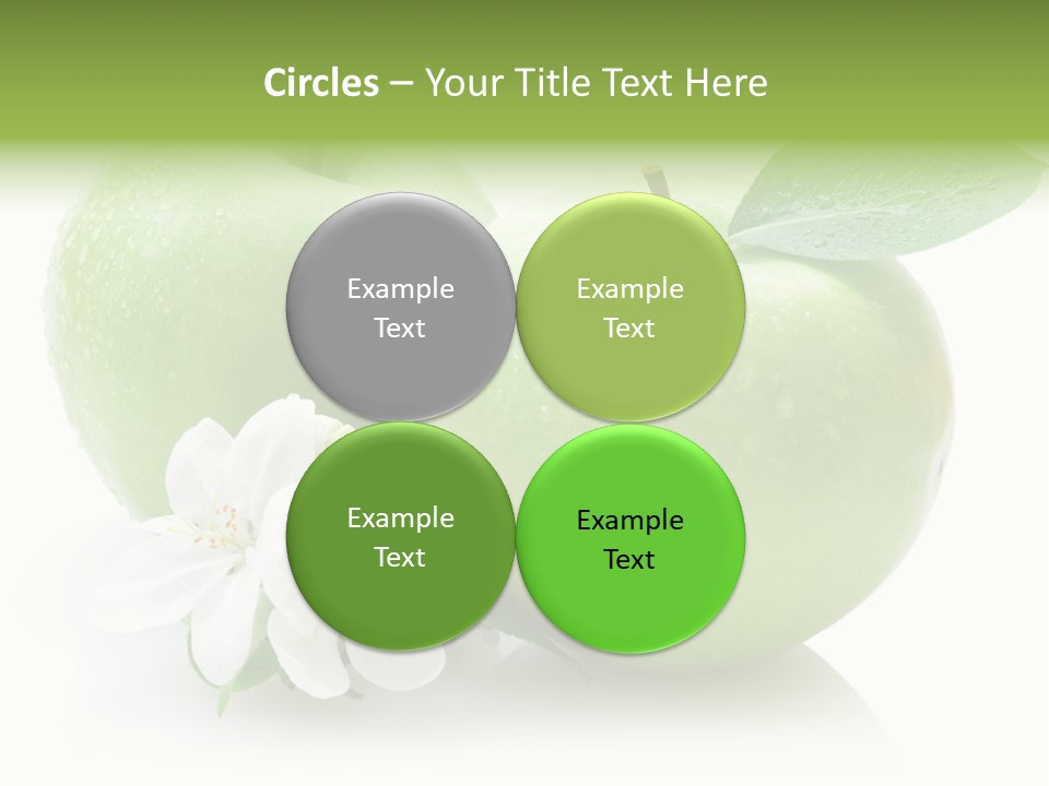 Juicy Background Product PowerPoint Template