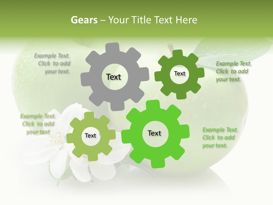 Juicy Background Product PowerPoint Template