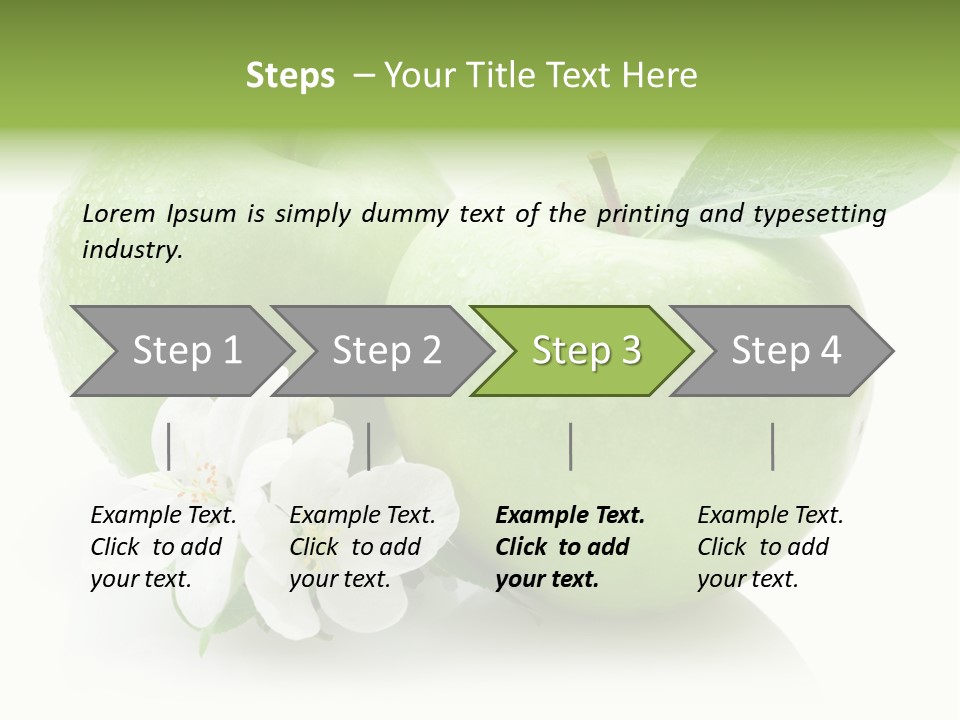Juicy Background Product PowerPoint Template