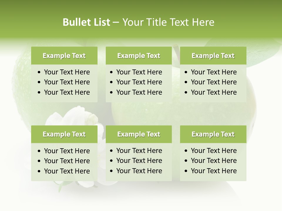 Juicy Background Product PowerPoint Template
