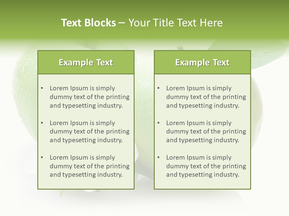 Juicy Background Product PowerPoint Template